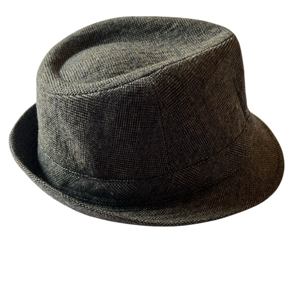 Rivington & Mott New York Acrylic Wool Blend Mens L/XL Fedora Hat Cap Brown EUC